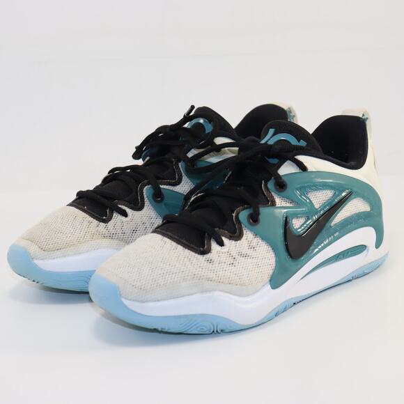 Nike KD 15 “Mariners” Teal/White Basketball Shoes Size Men's 7 - Picture 2 of 7